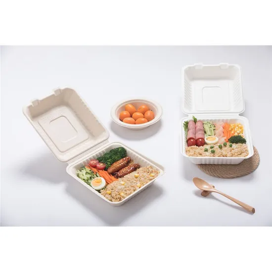 1500ml Disposable Clamshell Take out Food Containers with Lid