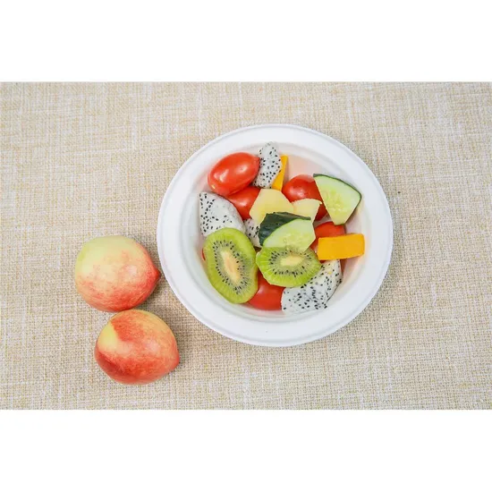 500ml Disposable Kraft Paper Salad Bowl