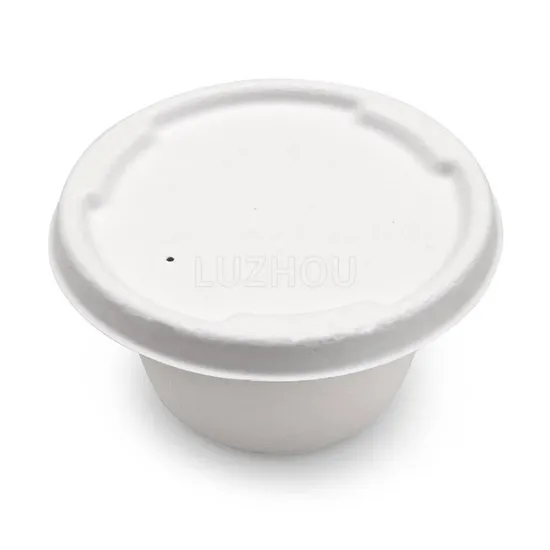 Bowl Lid Disposable Biodegradable Bagasse Tableware Food Lunch Bowl Lid