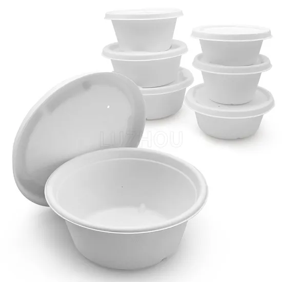 Food Container Straight Salad Sugarcane Bagasse Bowl