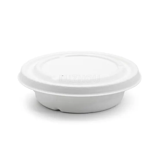 Popular Round Disposable Degradable Microwave Oven Available Bowl 1500ml