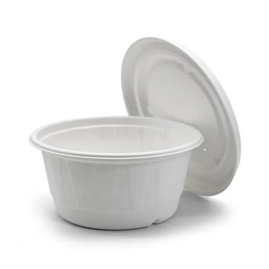 Popular Round Disposable Degradable Microwave Oven Available Bowl 1500ml