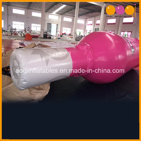 Aoqi Pink Inflatable Bottle Model for Advertisement Sale (AQ54215)