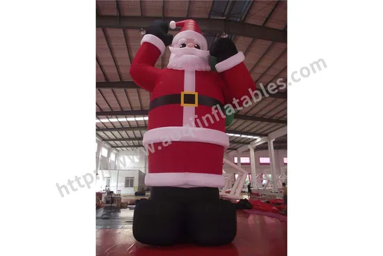 Big Christmas Inflatable Santa with Present (AQ5741)