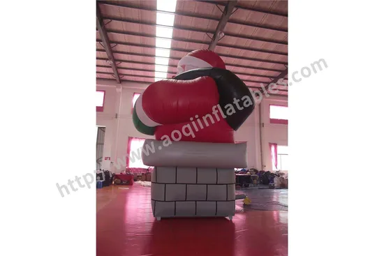 Big Inflatable Christmas Santa with Gift Bag (AQ5718)