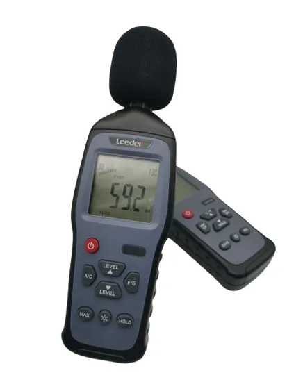 2-in-1 Multifunctional Sound Level Meter dB Noise Meter with Data Logger Ld8506m