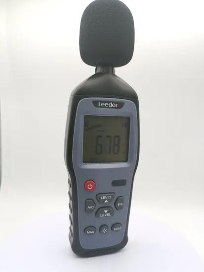 30-130dB Digital Sound Level Decibel Meter Data Logger Free Software Manufacturer OEM ODM