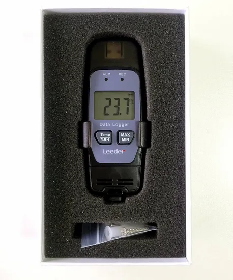 Cold Chain Datalogger Temperature Humidity Logger with Free Software From Manufacturer