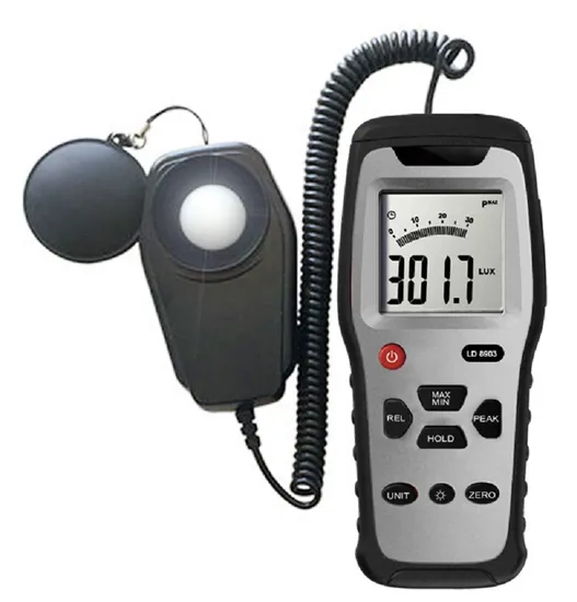 Compact Digital Light Meter Lux FC Data Hold Factory OEM