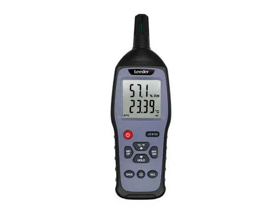 Digital Hygrometer Temperature and Humidity Data Logger with Free Software From Factory