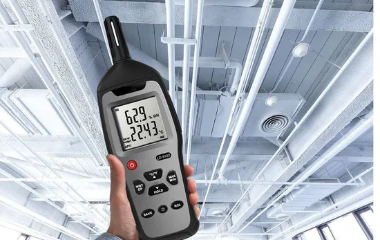 Digital Hygrometer Temperature and Humidity Data Logger with Free Software From Factory