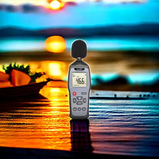 Digital Sound Level Meter Spl Decibel Noise Detector From Manufacturer Ld8501