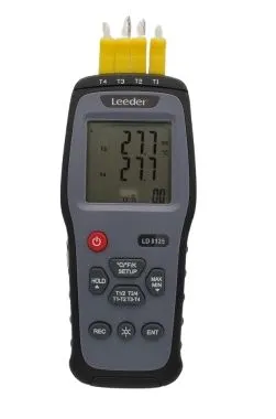 Good Sell 4 Channel Digital Thermocouple Thermometer Datalogger with Free Software ODM OEM Factory