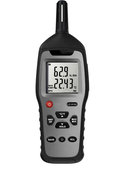 Handheld Digital Hygrometer Temperature Humidity Data Logger with Free Software From Factory