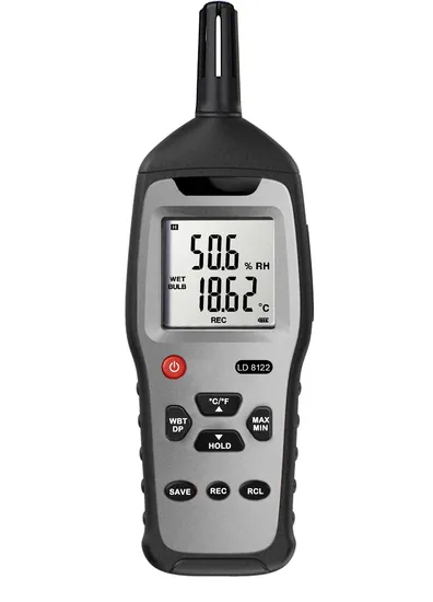 Handheld Digital Hygrometer Temperature Humidity Data Logger with Free Software From Factory