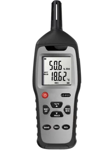 Handheld Digital Hygrometer Temperature Humidity Data Logger with Free Software From Factory