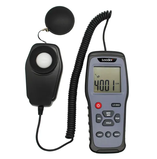 Handheld Digital Light Meter Lux Meter with Datalogger with Free Software From Manufacturer