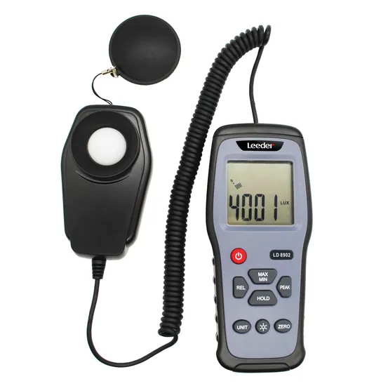 Handheld Digital Light Meter Lux Meter with Datalogger with Free Software From Manufacturer