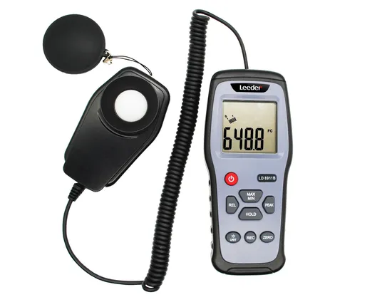 Handheld Digital Light Meter Lux Meter with Datalogger with Free Software From Manufacturer