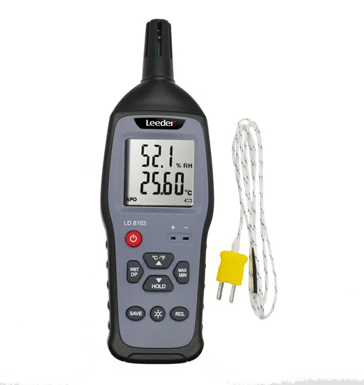 Ld8123 3-in-1 Thermocouple Thermometer & Hygrometer with Data Logger Free Software