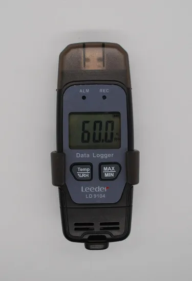 USB Temperature Humidity Data Logger -20~60º C 65000 3V Cr2045 Battery