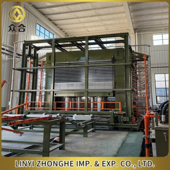 1200 Tons Hot Press Machine for Particle Board Production Machines and Veneer Laminating Plywood Wood Machine