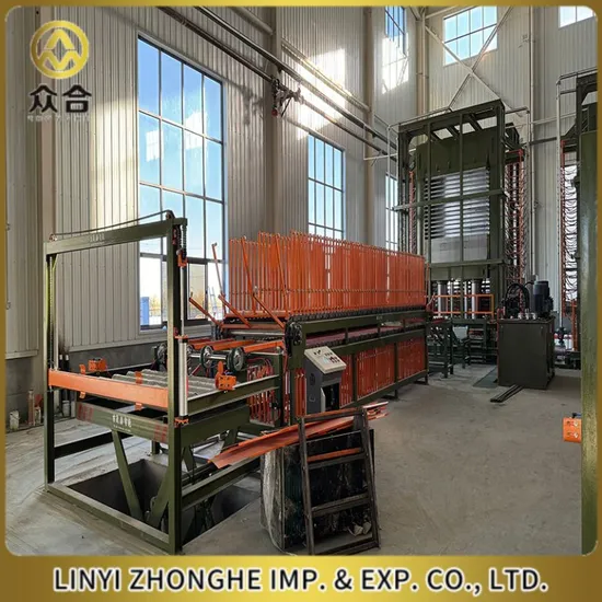 1200 Tons Hot Press Machine for Particle Board Production Machines and Veneer Laminating Plywood Wood Machine