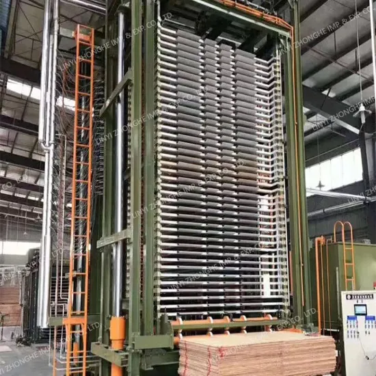 12 Layers Wooden Veneer Hot Press Machine