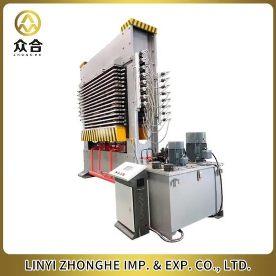 15 Layers High Quality Hot Press Machine Plywood Production Line