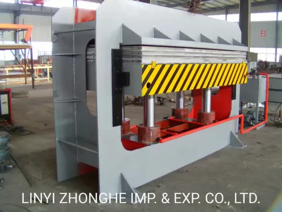 160 Tons 3 Layers Door Panel Hot Press Machinery for Plywood Making