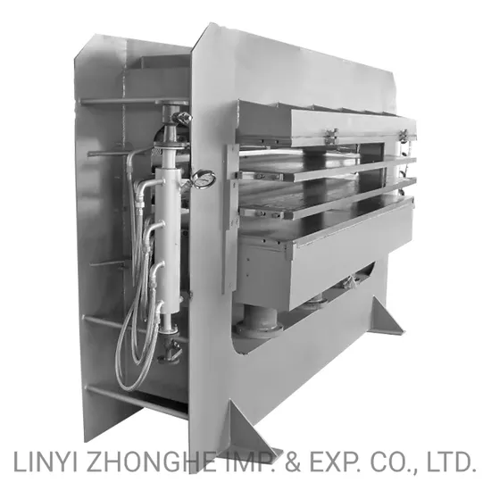 160 Tons 3 Layers Door Skin Laminating Hot Press Machinery