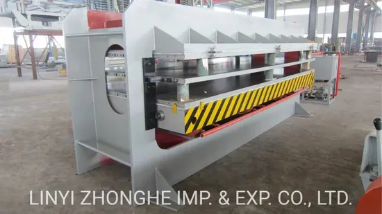 160 Tons 3 Opening Wood Door Panel Hot Press Machine