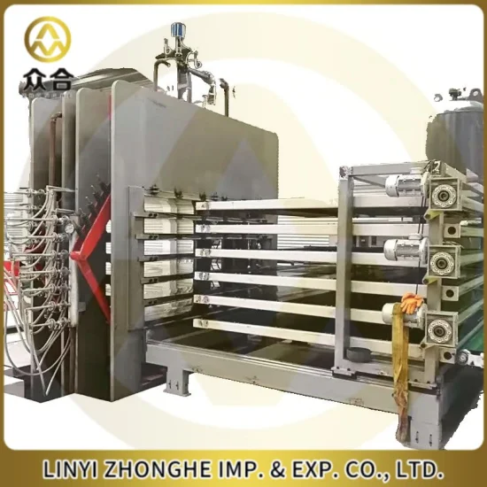 400 Tons 25 Layers Hydraulic Hot Press Machine for Woodworking