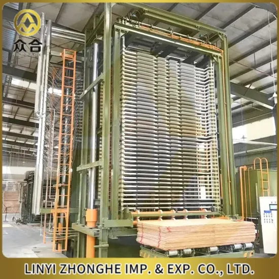 400 Tons 25 Layers Hydraulic Hot Press Machine for Woodworking