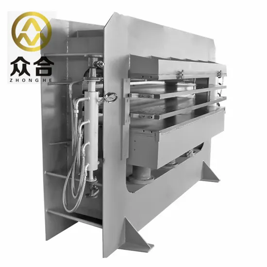 400 Tons Wood Veneer Hot Press Machine with 15 Layers From China