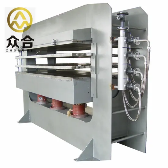 400 Tons Wood Veneer Hot Press Machine with 15 Layers From China