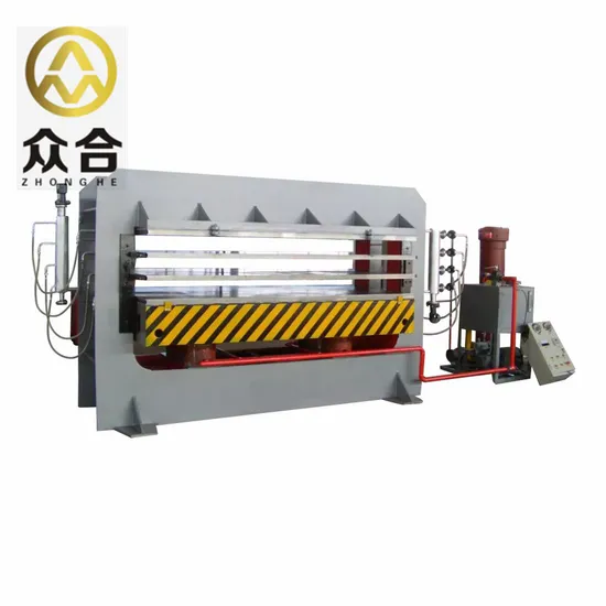 400 Tons Wood Veneer Hot Press Machine with 15 Layers From China