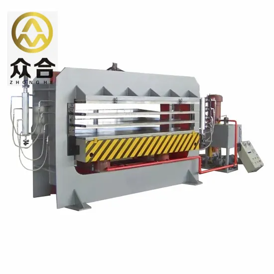 400 Tons Wood Veneer Hot Press Machine with 15 Layers From China