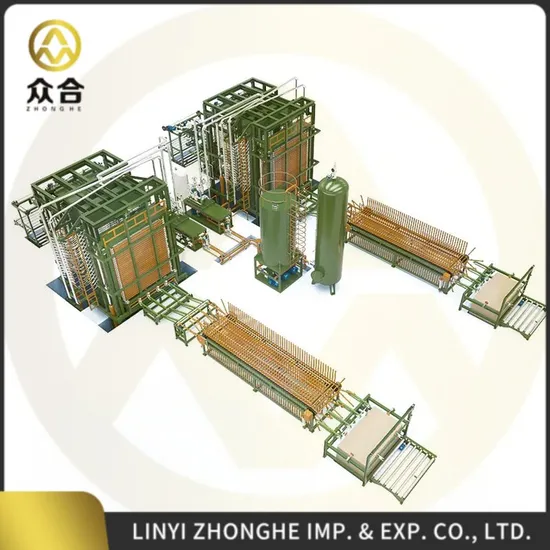 40 Layers Hot Press Machine for Plywood Production Line