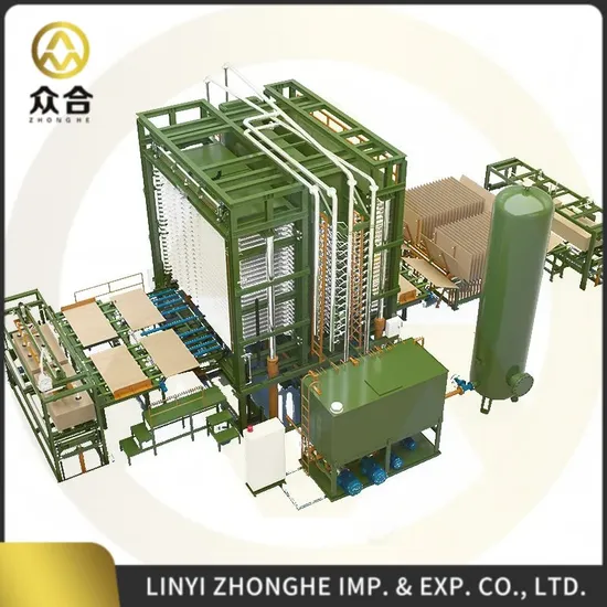 40 Layers Hot Press Machine for Plywood Production Line