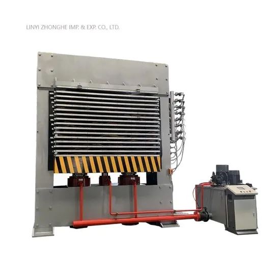 600 Tons15 Layers Hot Press Machine for Woodworking