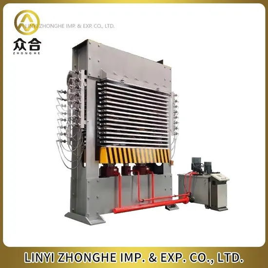 600 Tons15 Layers Hot Press Machine for Woodworking