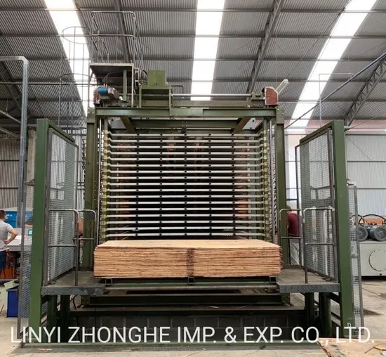 600 Tons Hot Press Wood Veneer Pressing Machine Linyi Hot Press Machine