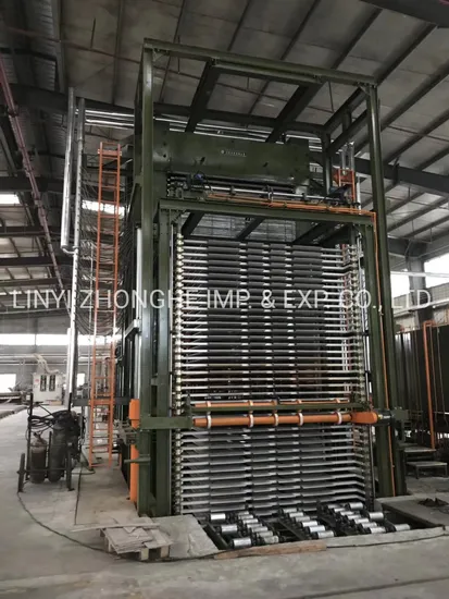 600 Tons Veneer Hot Press Machine for Plywood Making