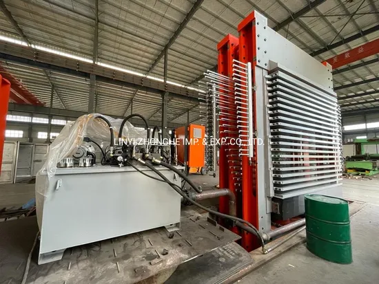 600 Tons, 10 Layers, Film Faced Plywood Hot Press Machine