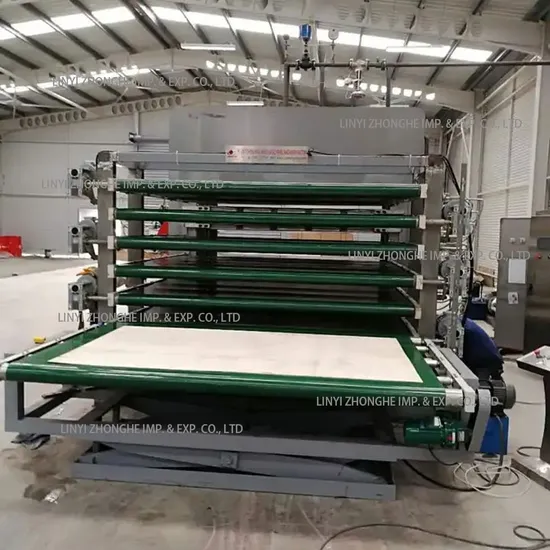 6*8 FT Film Faced Plywood Production Line 1000 Tons Hot Press