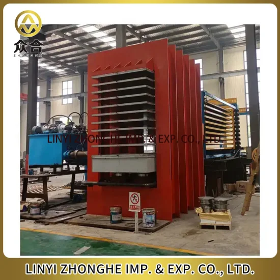 800 Ton 20 Layer Film Faced Plywood Hot Press Machine for Wood Panels and Doors