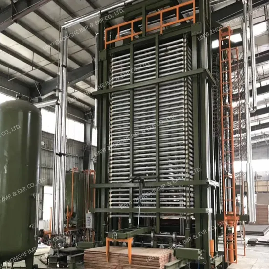 800 Tons 25 Layers Plywood Hot Press Machine