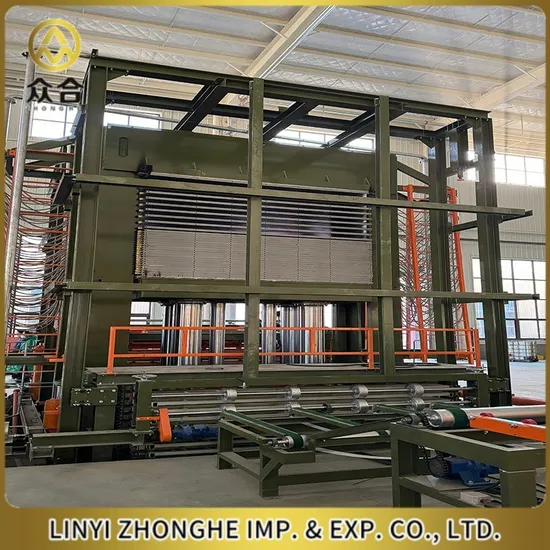 800 Tons Full Automatic Plywood Hot Press Machine Made in China