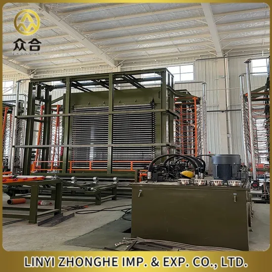 800 Tons Full Automatic Plywood Hot Press Machine Made in China